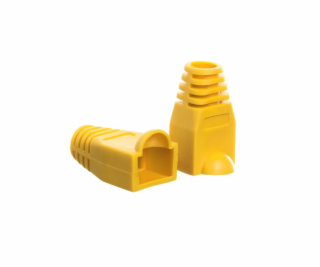 NETRACK 105-85 boot pre RJ45 8p plug yellow 100 kusov.