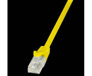 LOGILINK CP1037U LOGILINK - Patch kábel CAT 5e UTP 1m žltý