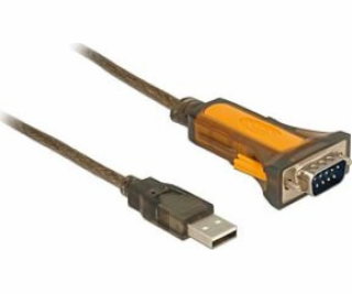 Adapter USB Delock 65840 USB - RS-232 Szary  (65840)