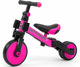 Milly Mally Rowerek 3w1 Optimus Pink