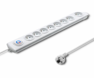 QOLTEC 50293 Surge protector 8 sockets 1.5m