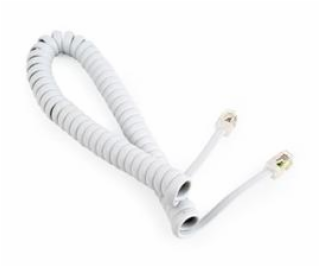 Gembird kabel k telefonnímu sluchátku, točený, RJ10 (4P4C...