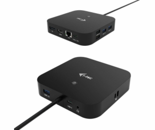 iTec USB-C HDMI DP Docking Station, Power Delivery 100 W