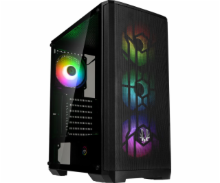 BitFenix skříň Nova Mesh SE TG ARGB / ATX / 4x120mm ARGB ...