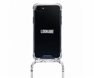 Lookabe Necklace Snake Edition iPhone 7/8 strieborný snak...
