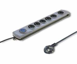 QOLTEC 50199 Surge protector 6 sockets 5m
