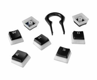 HP HyperX Pudding Keycaps - Full Key Set - PBT - Black (U...