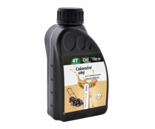 Celoroční olej Riwall pro 4-taktní motory (0.6l, SAE10W-30)