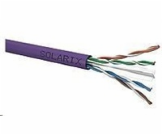 Instalační kabel Solarix UTP, Cat6, drát, LSOH, box 100m ...