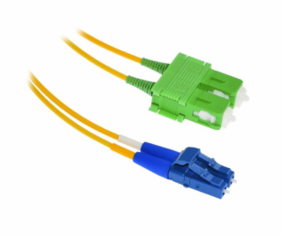 XtendLan FO patch LC-SC/APC 2m 9/125, duplex,LS0H, ultraf...