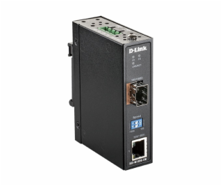 D-Link DIS-M100G-SW 10/100/1000 Mbps to SFP Industrial Me...