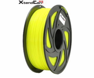 XtendLAN PLA filament 1,75mm zářivě žlutý 1kg