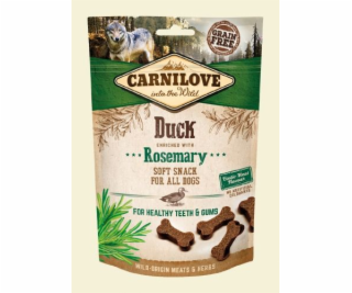 Carnilove Dog Semi Moist Snack Duck enriched with Rosemar...
