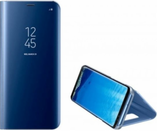 Puzdro Clear View Samsung S21+ modro/modré