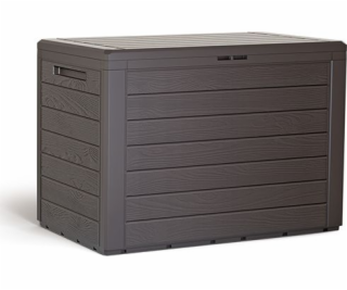 Prosperplast Záhradný box WoodeBox 190L - umbr