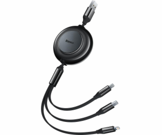 Baseus CAMJ010001 Bright Mirror Kábel 3v1 MicroUSB/USBC/L...