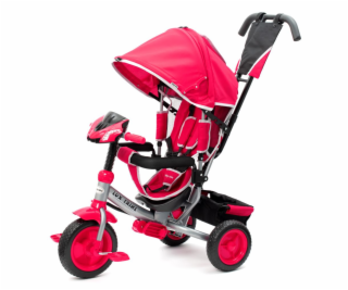 Dětská tříkolka s LED světly Baby Mix Lux Trike růžová