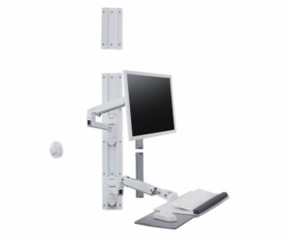 ERGOTRON LX Wall Mount System (bílý), držák na zeď, monit...