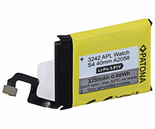 PATONA baterie pro chytré hodinky Apple Watch 4  225mAh A...