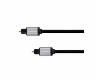 Kabel Kruger&Matz Toslink - Toslink 0.5m czarny (KM1219)