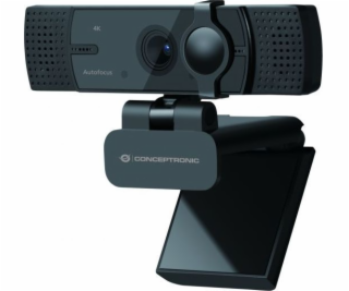 Conceptronic AMDIS07B 4K-UltraHD Autofocus-Webcam
