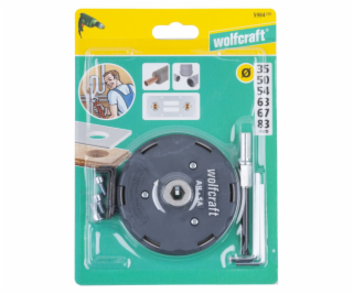 Wolfcraft Wolfcraft nastavitelná děrovka SANITA 35-83 mm ...