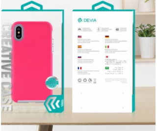 Devia KimKong Series Case iPhone XS Max (6.5) ružová červená