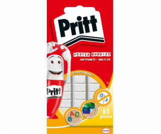 Lepidlo guma lepiacej štvorčeky Pritt MultiFix 65 ks