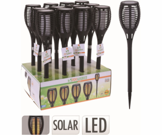 Lampa solárna LED 58x10 cm plast