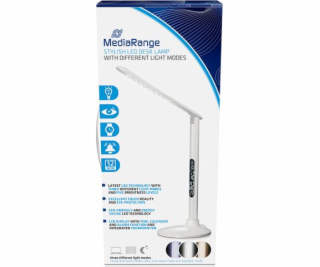 Stolová lampa MediaRange biela (MROS501)