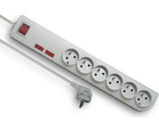 Power Strip Elgothech PSF2 Anti-Redevix 6 Sockets 1,5 m W...