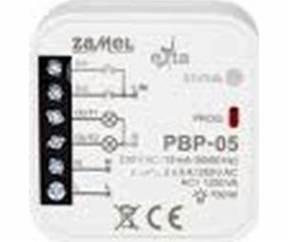 Zamel Bistable Relay 2kanálový apikální 230V AC PBP-05 ex...