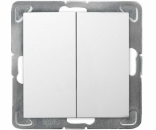 Ospel Double button Impresja biela (LP-17Y/m/00)