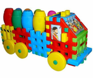 Czako Truck s bowlingovými konstrukčními bloky