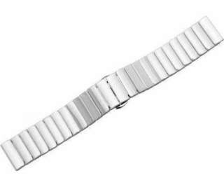 Beline Beline Remienok k hodinkám 22mm Pevná biela/biela