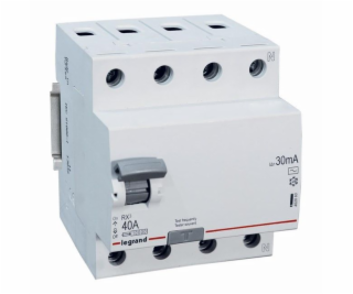 Diferenciální spínač Legrand 40A 30MA AC 4P