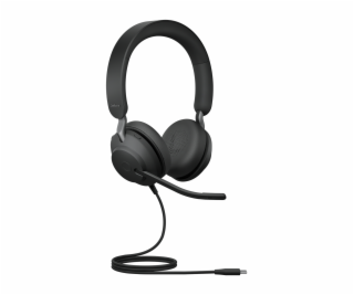 Jabra Evolve2 40 SE/Stereo/USB-C/Drát/Černá