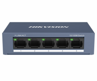 HIKVISION switch DS-3E0105-O/ 5x port/ 10/100Mbps RJ45 po...