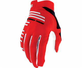 100% rukavice 100% R-Core Gloves Racer Red-XL (délka ruky...