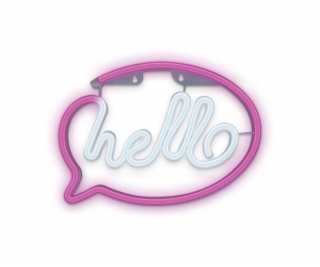 Forever dekorativní LED neon Hello