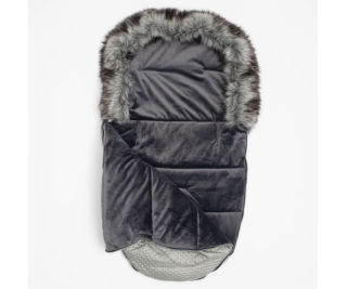 Zimní fusak New Baby Lux Fleece grey