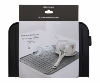 Brabantia Draining Mat Silicon Dark Grey