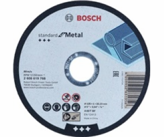 BOSCH rovný řezací kotouč Standard for Metal, A 60 T BF, ...