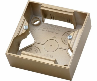 Ospel Přisazený box Impresja 1-zlatá metalíza (PNP-1Y/28)