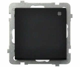 Ospel Cross konektor Sonata 16AX IP20 čierna metalíza (LP...