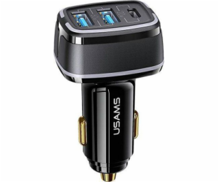 Usams USAMS Charger Lod. sama. 2xUSB+1xUSB-C C24 80W (pou...