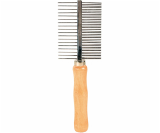 Trixie OBOUSTRANNÝ HŘEBEN STŘEDNÍ/ŠIROKÝ PROSTOR ZUBY 17cm