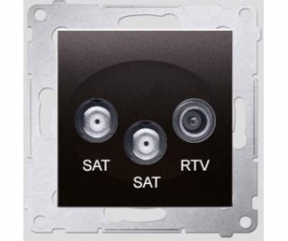 Kontakt-Simon SIMON54 Terminál SAT/SAT/RTV anténní zásuvk...