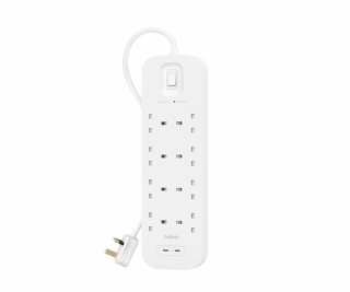Belkin SURGE 8OT 900J, 30W, Dual USB C