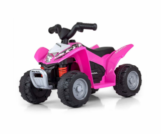 Elektrická čtyřkolka Milly Mally Honda ATV růžová